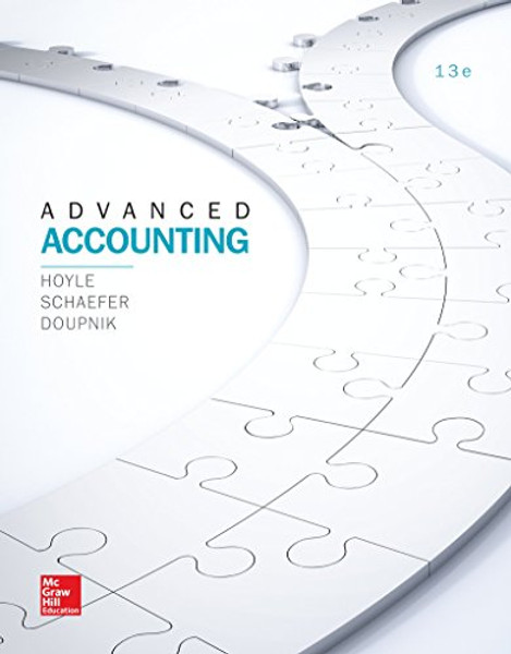 LooseLeaf for Advanced Accounting (Irwin Accounting) - Standalone book