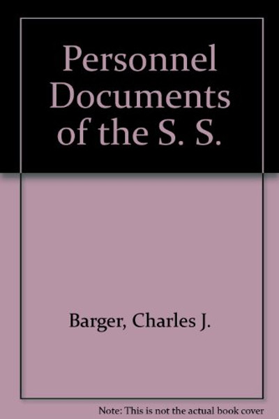 Personnel Documents Of The SS