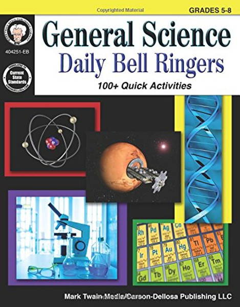 General Science, Grades 5 - 8: Daily Bell Ringers