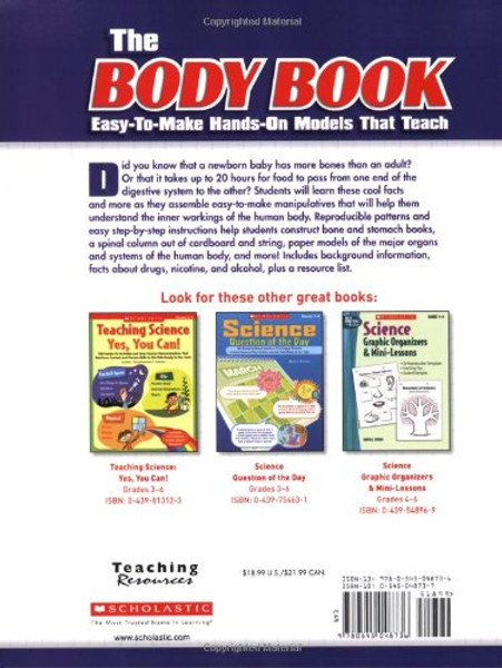 The Body Book: Easy-to-Make Hands-on Models That Teach