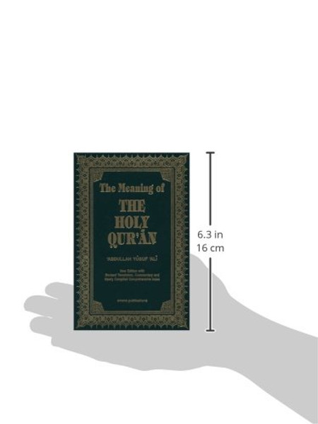 The Meaning of the Holy Qur'an (English and Arabic Edition)  - Pocket size