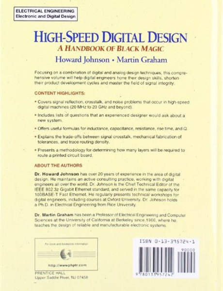 High Speed Digital Design: A Handbook of Black Magic