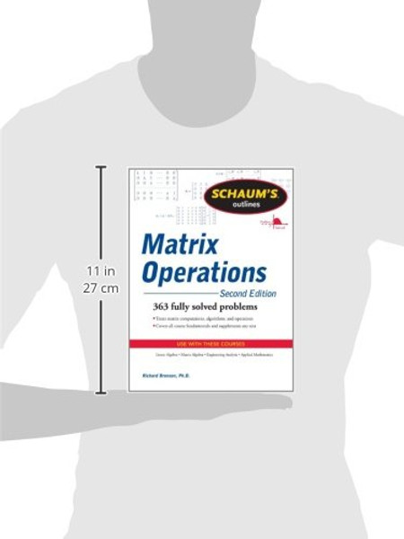 Schaum's Outline of Matrix Operations (Schaum's Outlines)