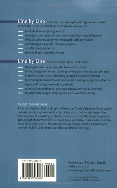 Line by Line: How to Edit Your Own Writing