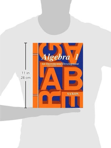 Saxon Algebra 1: Homeschool Kit Third Edition