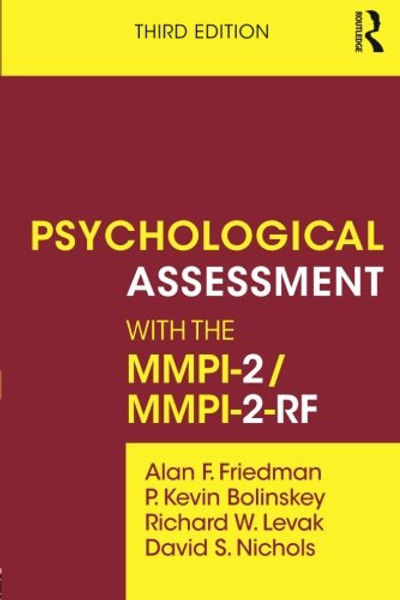 Psychological Assessment with the MMPI-2 / MMPI-2-RF