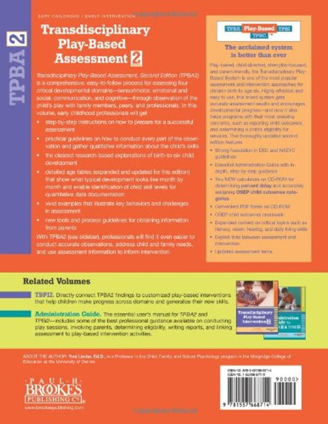 Transdisciplinary Play-Based Assessment, Second Edition (TPBA2)