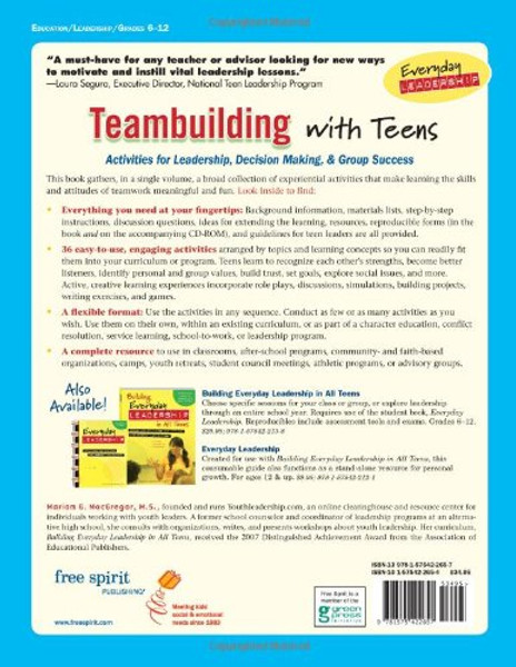 Teambuilding with Teens: Activities for Leadership, Decision Making, and Group Success