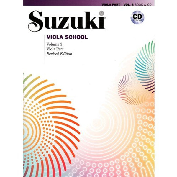 Suzuki Viola School, Vol 3: Viola Part, Book & CD