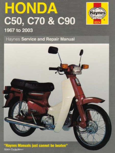 Honda C50, C70 & C90 1967-2003 (Haynes Service & Repair Manual)