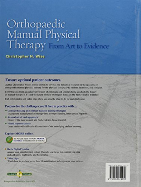 Orthopaedic Manual Physical Therapy: From Art to Evidence