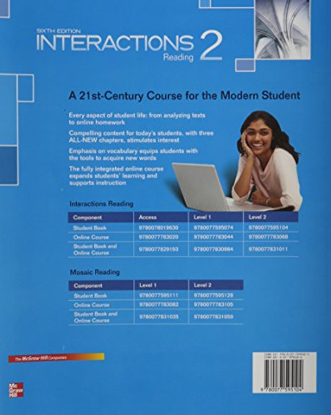 Interactions Level 2 Reading Student Book