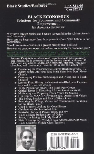 Black Economics: Solutions for Economic and Community Empowerment