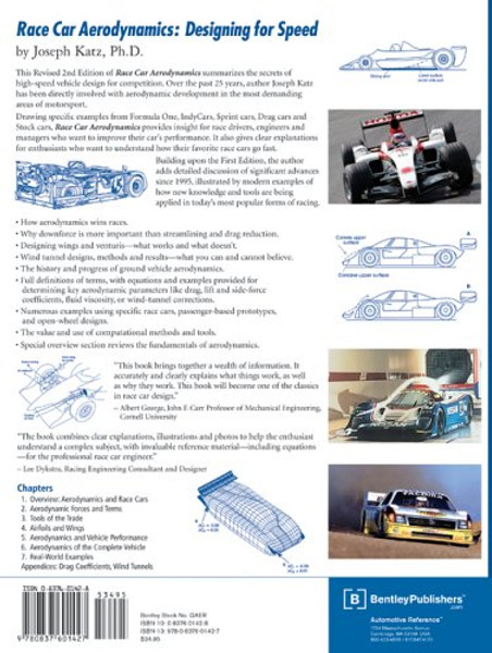 Race Car Aerodynamics: Designing for Speed (Engineering and Performance)