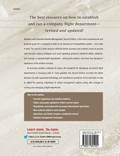 Business and Corporate Aviation Management, Second Edition