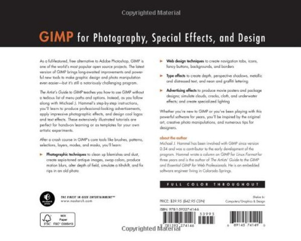 The Artist's Guide to GIMP, 2nd Edition: Creative Techniques for Photographers, Artists, and Designers
