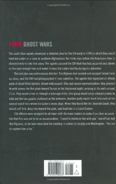 Ghost Wars: The Secret History of the CIA, Afghanistan, and bin Laden, from the Soviet Invasion to September 10, 2001