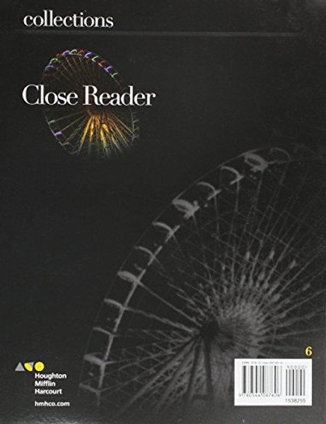 Collections: Close Reader Student Edition Grade 6