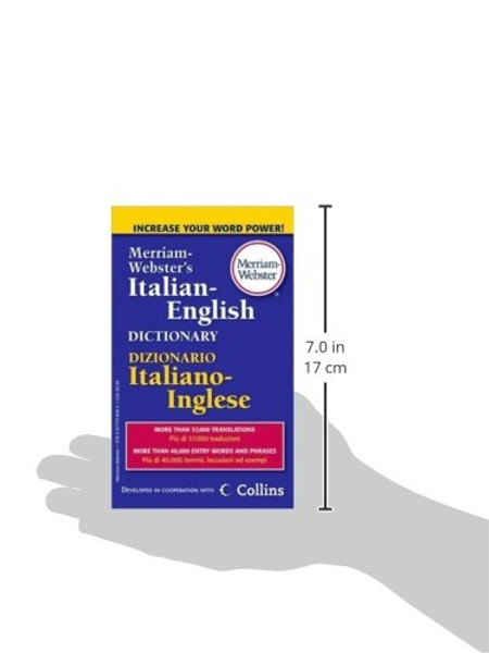 Merriam-Webster's Italian-English Dictionary (Italian and English Edition)