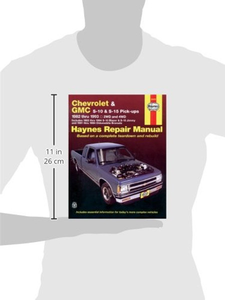 Chevrolet & GMC S-10 & S-15 Pick-ups Repair Manual, 1982 thru 1993, 2WD and 4WD