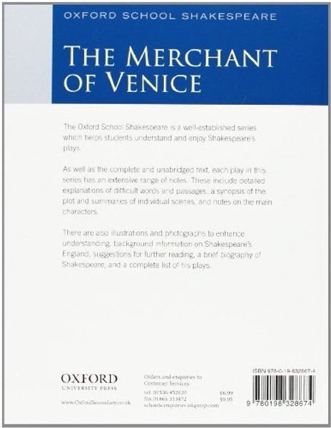 Merchant of Venice (2010 edition): Oxford School Shakespeare (Oxford School Shakespeare Series)