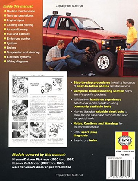 Nissan / Datsun Pickup '80'97, Pathfinder '87'95 (Haynes Repair Manuals)