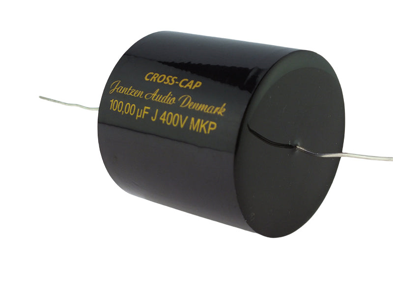 Get Jantzen Capacitor 100uF 400VDC Cross Series Metalized
