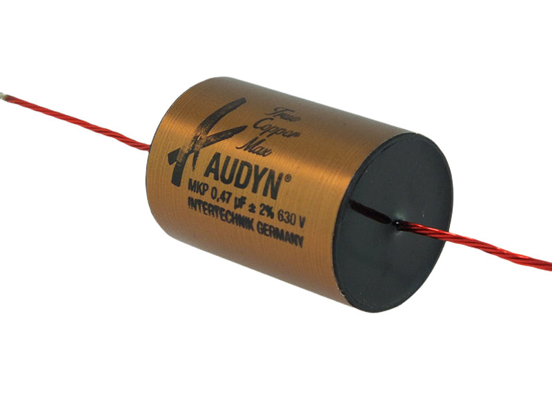 Get Audyn Capacitor 0.47uF 630Vdc True Copper Max Series Copper