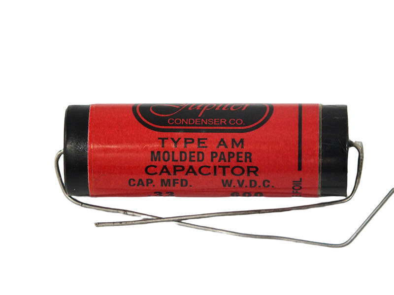 キャニスター Jupiter Buy Jupiter Capacitor 0.33uF 600Vdc Red Astron Series Tin Foil Mylar