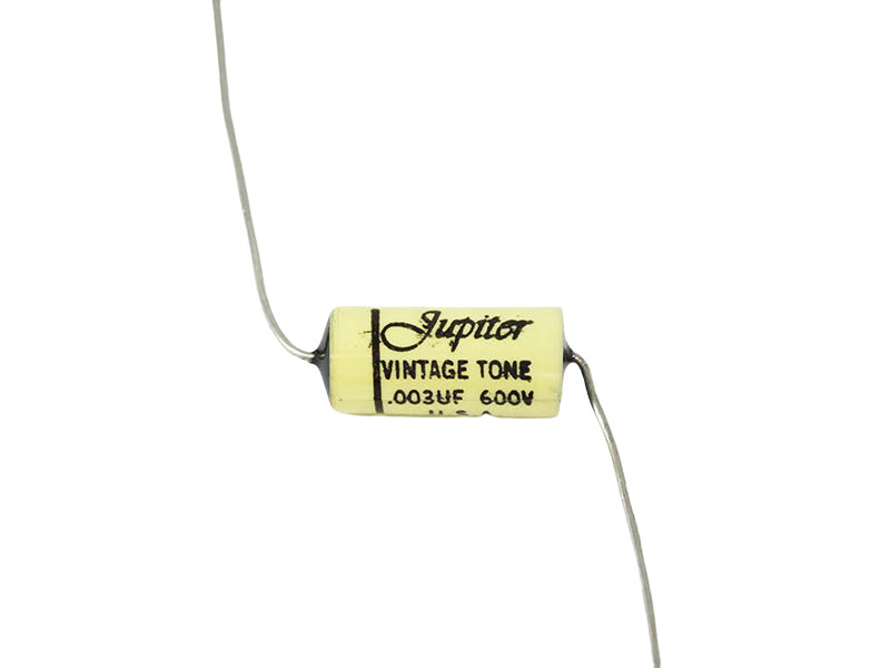 Jupiter Capacitor 0.003uF 600Vdc Yellow Vintage Tone Series