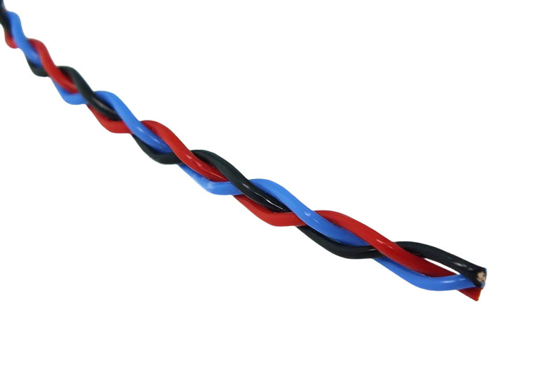 Get Kimber Cable TCSS-3BRD 3 x 19awg BLUE/RED/BLACK