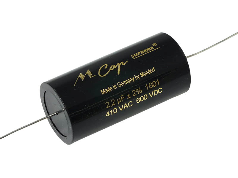 Mundorf Capacitor 2.2uF 600Vdc MCap® Supreme Series Metalized