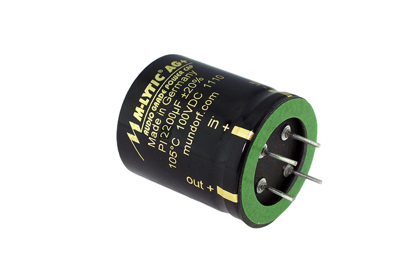 Shop Mundorf Electrolytic Capacitor 2200uF 100Vdc MLytic® AG+