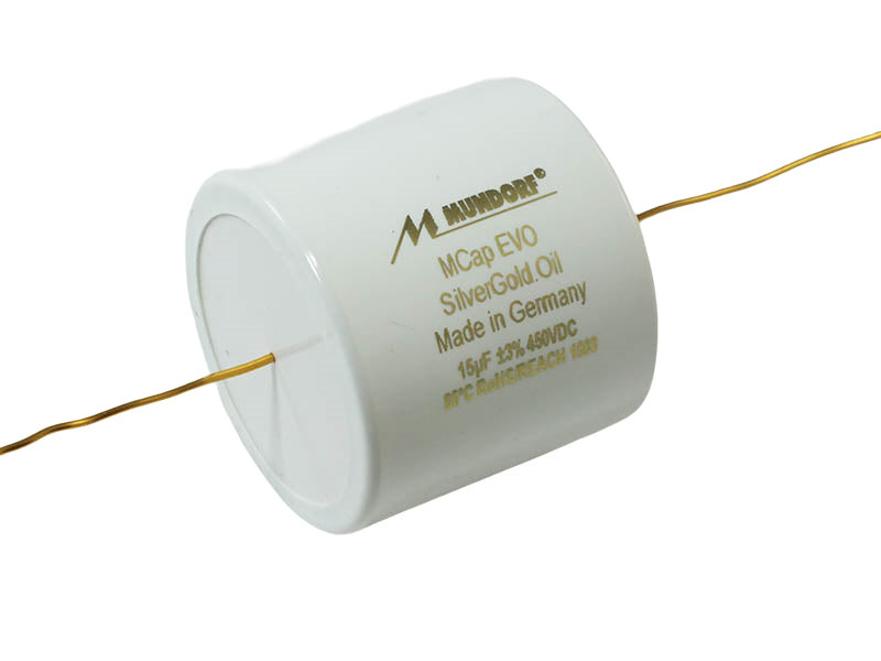 Purchase Mundorf Capacitor 15uF 450Vdc MCap® EVO SilverGoldOil
