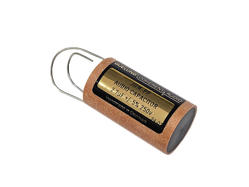 Get Duelund Capacitor 2.7uF 250Vdc JDM PP Series Metalized