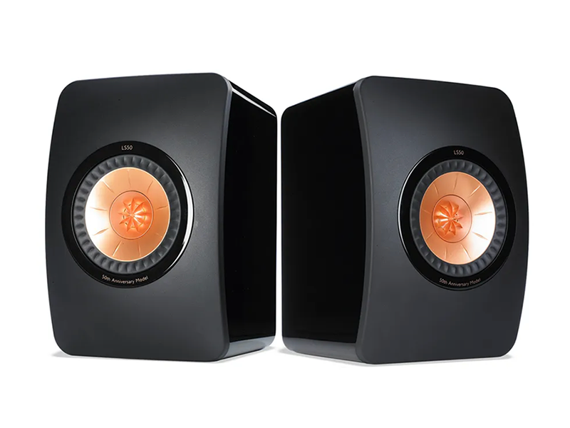KEF LS50  ブラック KEF LS50 50th Anniversary Series Bookshelf Speakers Black Trade-In