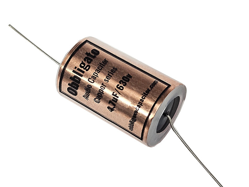 Get Obbligato 4.7uF 630Vdc “New” Copper Series Metalized