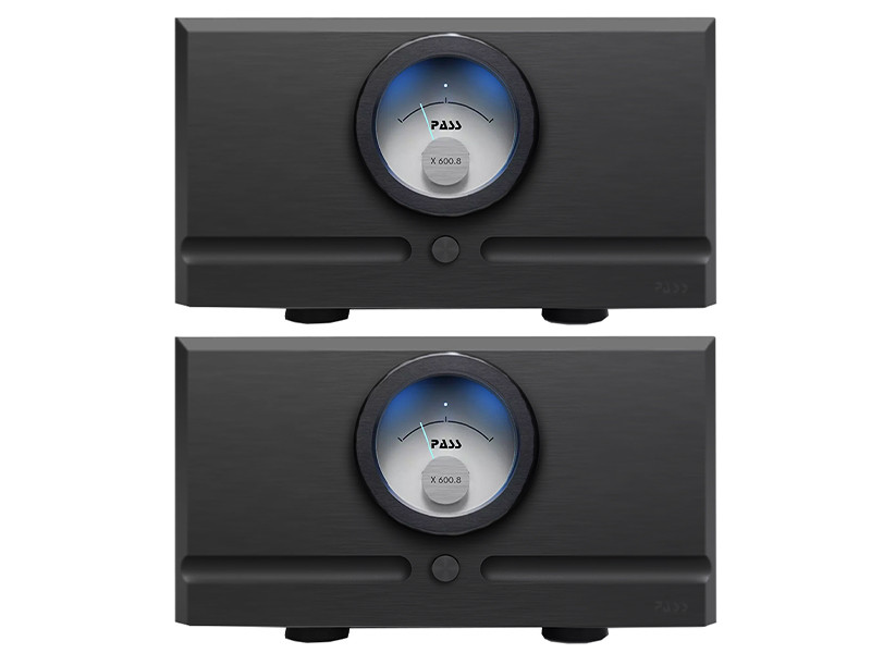 Get Pass Labs X600.8 Series Mono Class AB Amplifier Black
