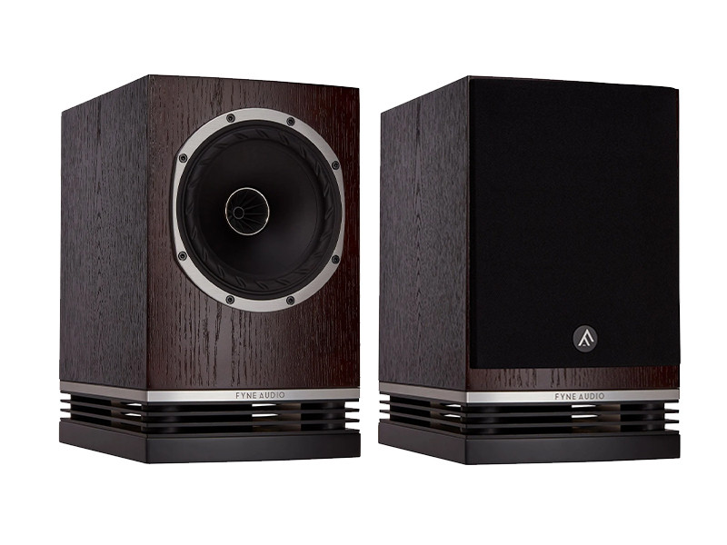 【美品】Fyne Audio F500 ブラックオーク Fyne Audio F500 Series Bookshelf Speakers Dark Oak