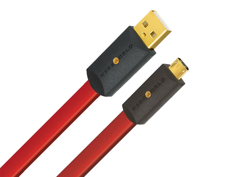 WireWorld Starlight 8 USB2.0 Terminated USB Cable A-Micro B 1M