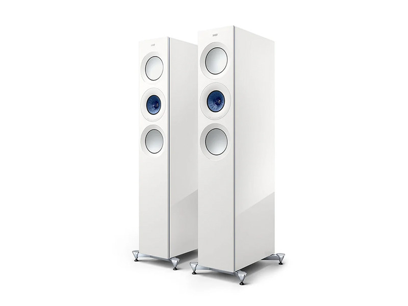 KEF Reference 3 Meta Series Wireless Floorstanding Speakers Gloss White ...