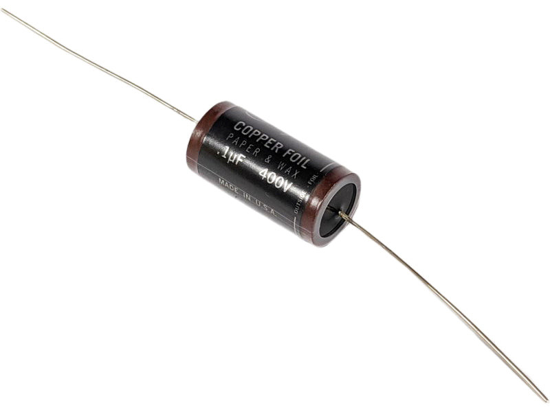 Buy Jupiter Capacitor 0.1uF 400Vdc Copper Foil Paper & Wax Series