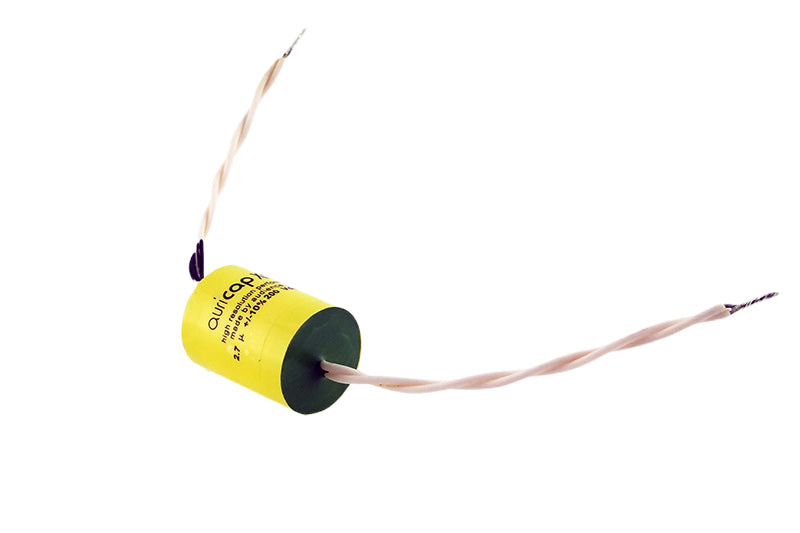 Get Auricap Capacitor 2.7uF 200Vdc XO Series Metalized Polypropylene