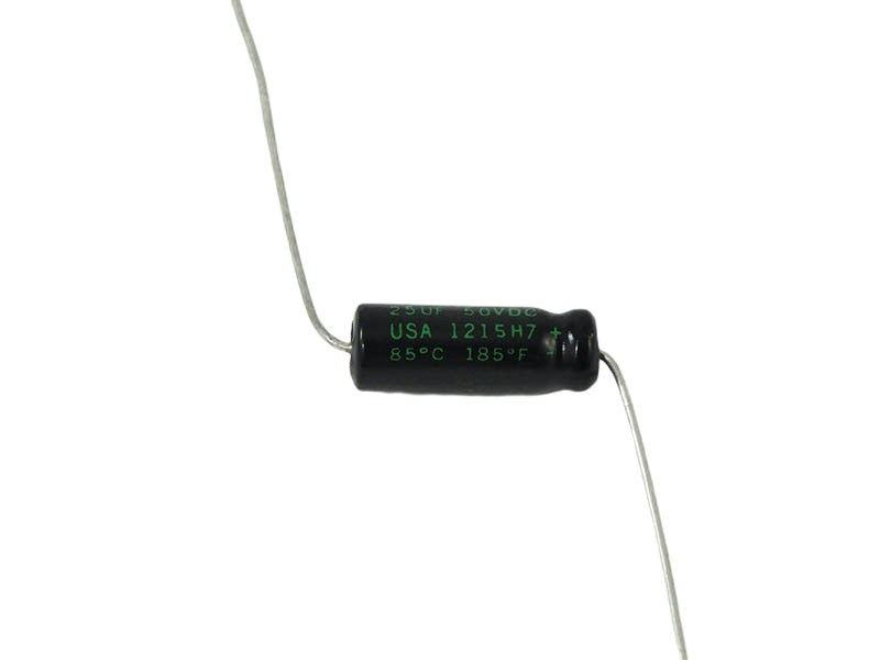 Sprague 25uF 12v Axial Electrolytic Capacitors – TE1131 30D Series Littl-Lytic (4 Pieces) NOS USA