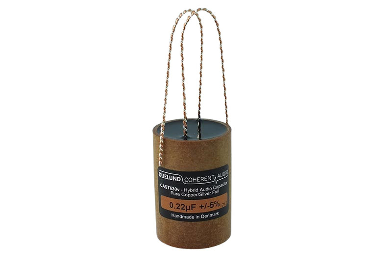 Purchase Duelund Capacitor 0.22uF 630Vdc CAST-Hybrid Cu/Ag Series