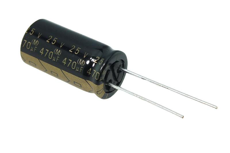 Shop Elna Electrolytic Capacitor 470uF 25Vdc ROA Series Radial