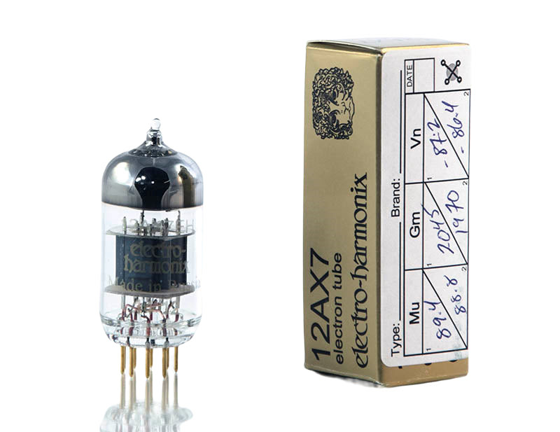 Get Tube New Electro Harmonix 12AX7 Gold Pin / ECC83