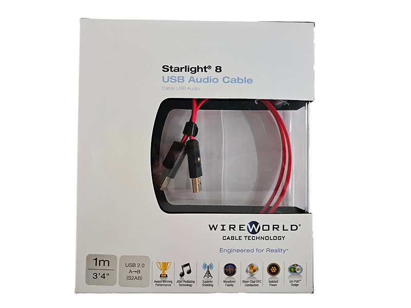 Purchase WireWorld Starlight 8 Terminated USB 2.0 Cable A-B 1.0M