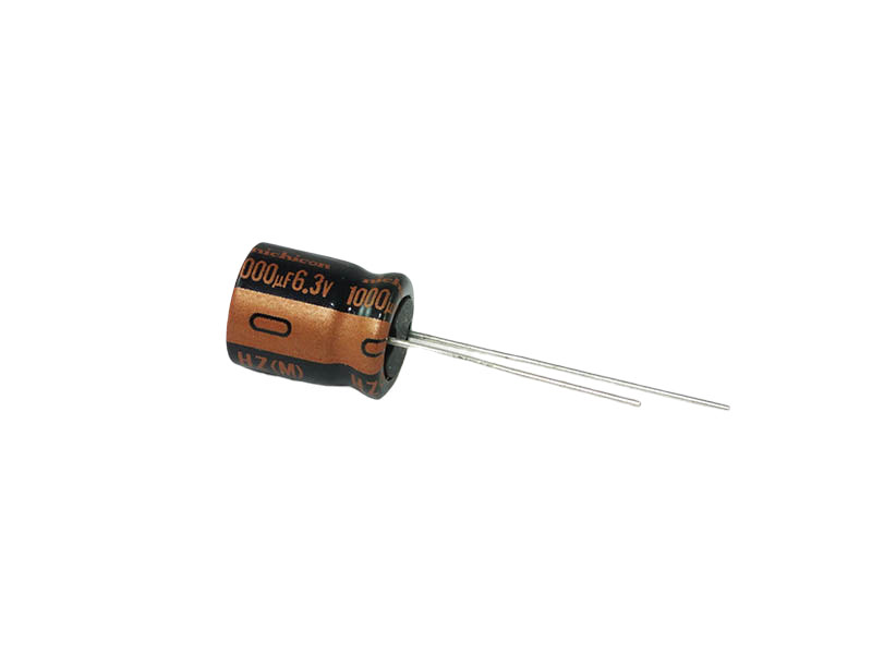 nichicon 105℃ 80V 100000μF Nichicon Electrolytic Capacitor 1000uF 6.3Vdc HZ Series Radial