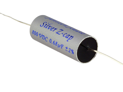 Shop Jantzen Capacitor 0.68uF 800VDC Silver Z-Cap Series Metalized
